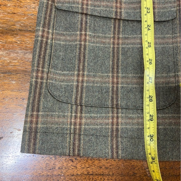 Trevero Tre Vero Mens Wool Plaid Jacket Blazer Double Breasted XLarge XL Coat - Picture 7 of 16